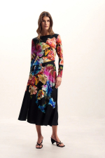 Rochie cu maneca lunga M. C. Lacroix