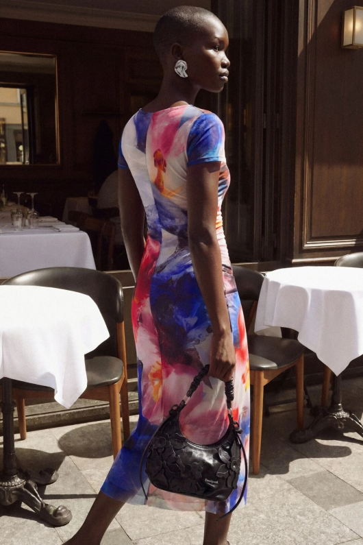 ROCHIE CU PRINT FLORAL