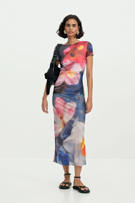 ROCHIE CU PRINT FLORAL