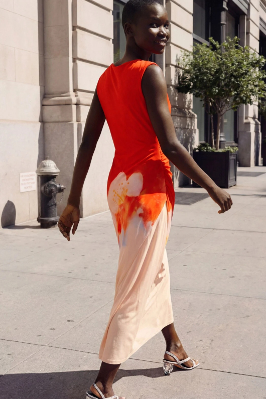 ROCHIE CU PRINT FLORAL