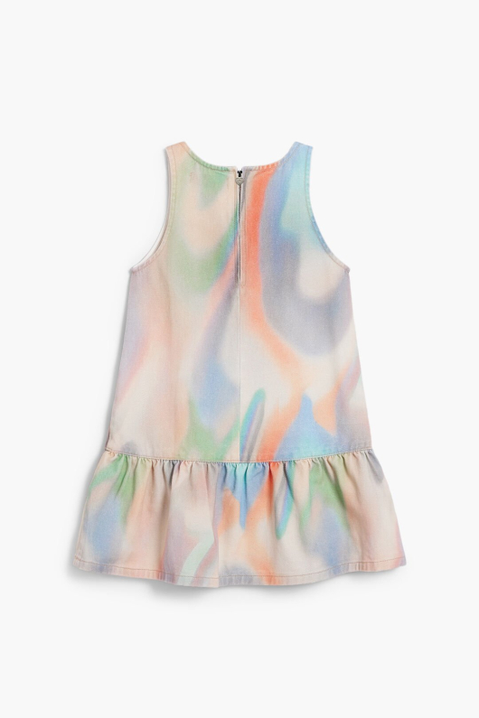 Rochie din denim tie- dye