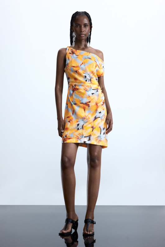 ROCHIE MINI CU PRINT  FLORAL