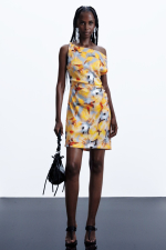 ROCHIE MINI CU PRINT  FLORAL