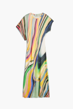 ROCHIE MULTICOLORA CU PRINT