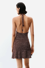 Rochie tricotata cu bretele
