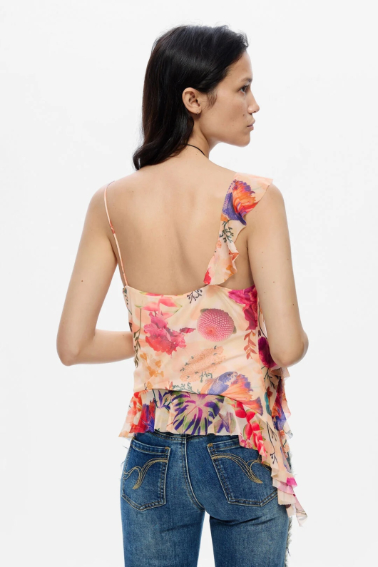 TOP CU PRINT FLORAL