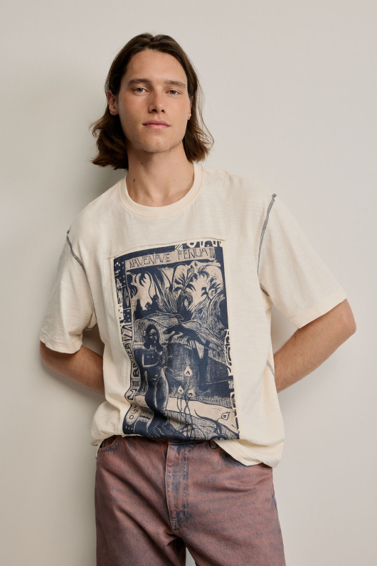TRICOU BEJ CU PRINT
