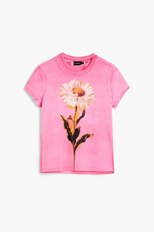 Tricou mulat cu margarete