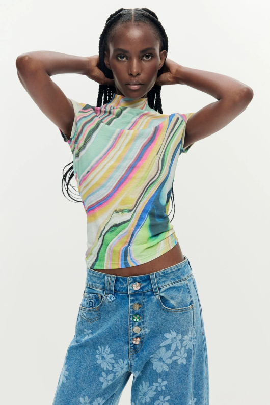 TRICOU MULTICOLOR