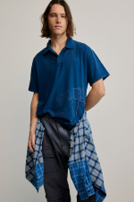 TRICOU POLO, ALBASTRU