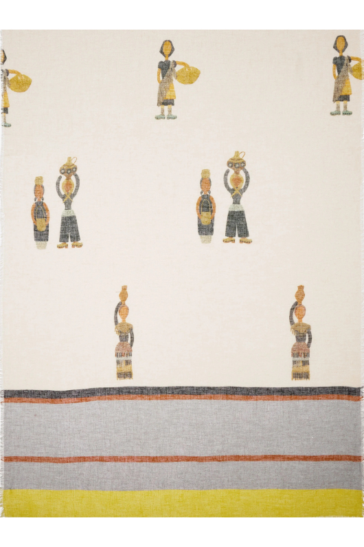 ESARFA CU PRINT