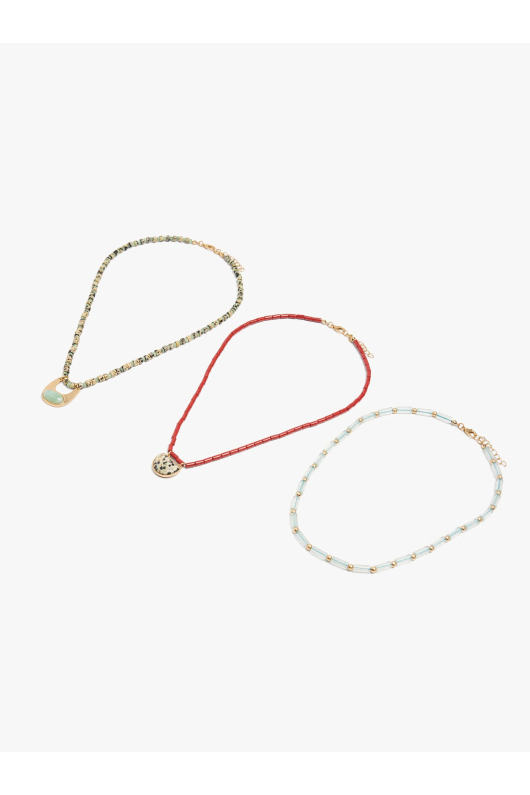 SET COLIERE MULTICOLORE