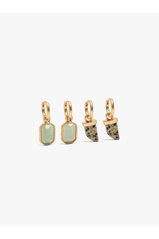 SET CERCEI CU PIATRA VERDE
