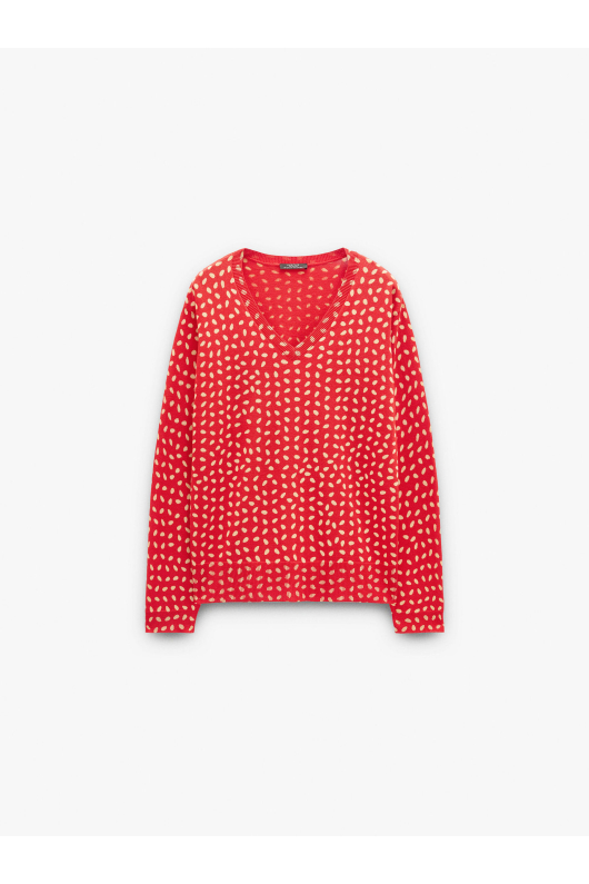 PULOVER CU PRINT
