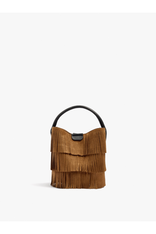 GEANTA BUCKET CU FRANJURI