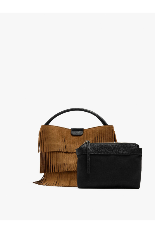 GEANTA BUCKET CU FRANJURI