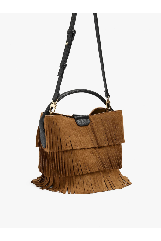 GEANTA BUCKET CU FRANJURI