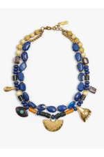 COLIER CU PIETRE MULTICOLORE