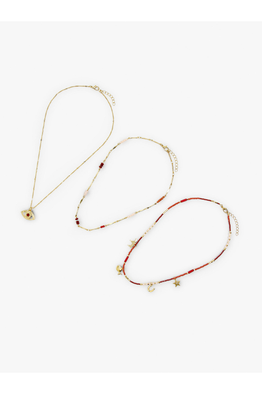 SET COLIERE MULTICOLORE