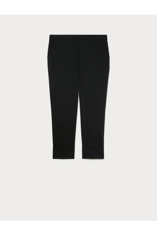 PANTALONI NEGRI DIN BUMBAC