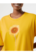TRICOU GALBEN CU FLOARE