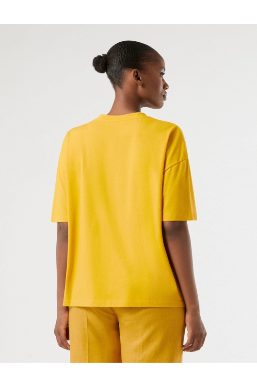 TRICOU GALBEN CU FLOARE