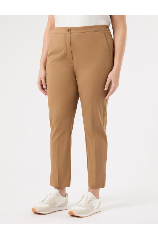 PANTALONI BEJ DIN BUMBAC