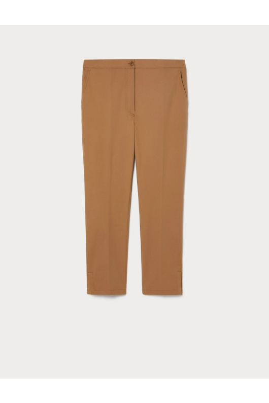 PANTALONI BEJ DIN BUMBAC