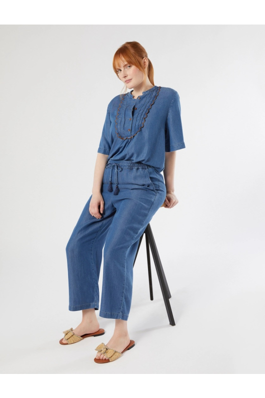 PANTALONI ALABSTRI DIN LYOCELL