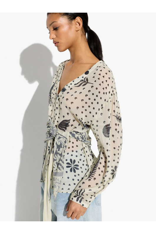 BLUZA CU PRINT