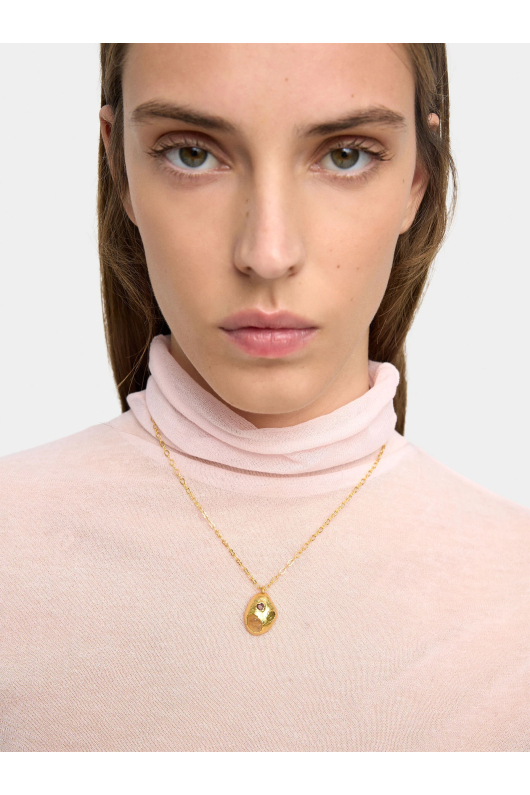 COLIER AURIU PLACAT CU AUR 18K