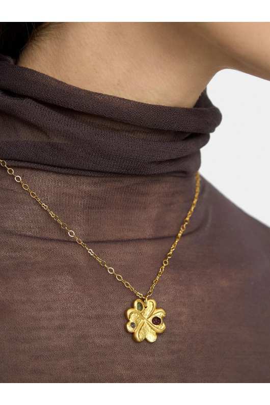 COLIER AURIU PLACAT CU AUR 18K