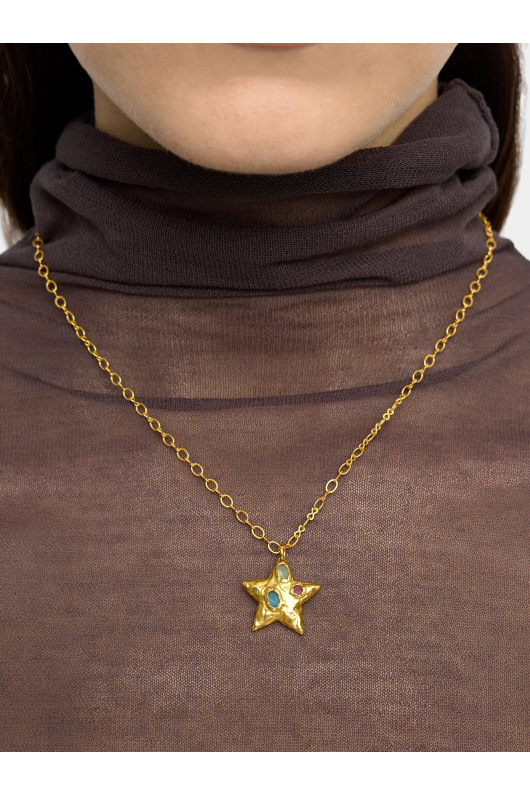 COLIER AURIU PLACAT CU AUR 18K
