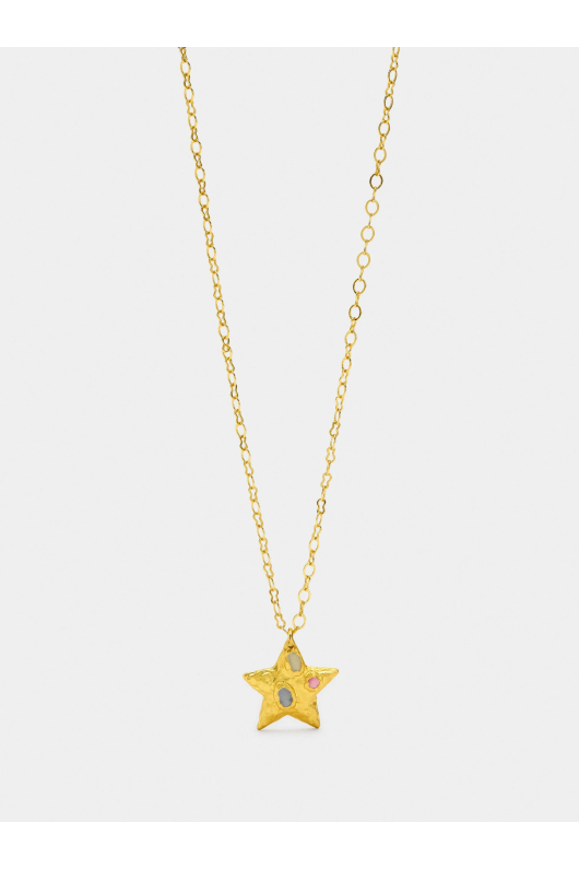 COLIER AURIU PLACAT CU AUR 18K