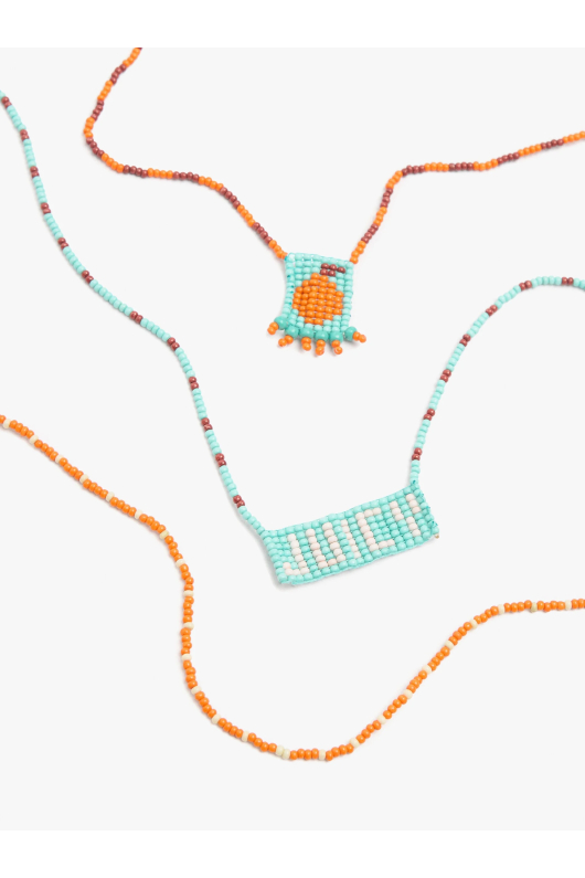 SET COLIERE MULTICOLORE