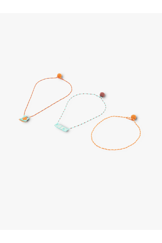 SET COLIERE MULTICOLORE