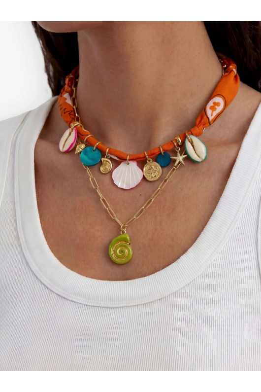 SET COLIERE MULTICOLORE