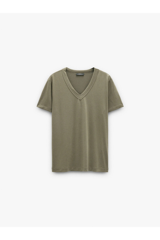 TRICOU CU DECOLTEU IN V