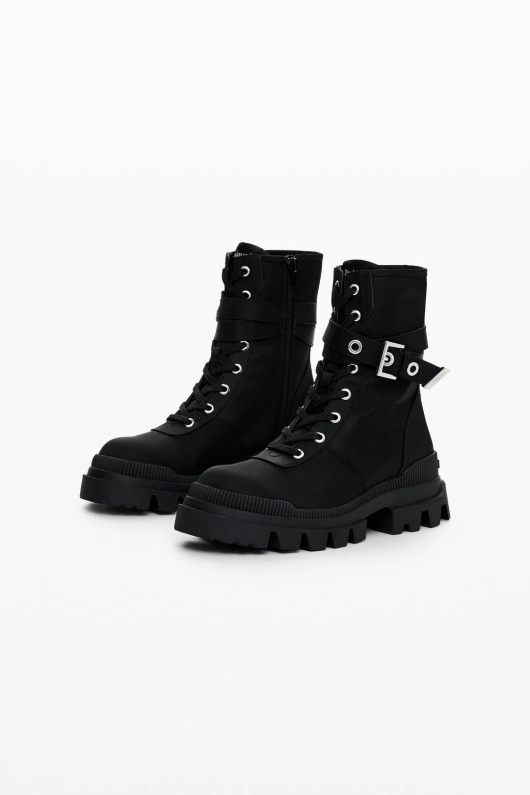 GHETE NEGRE DIN NYLON