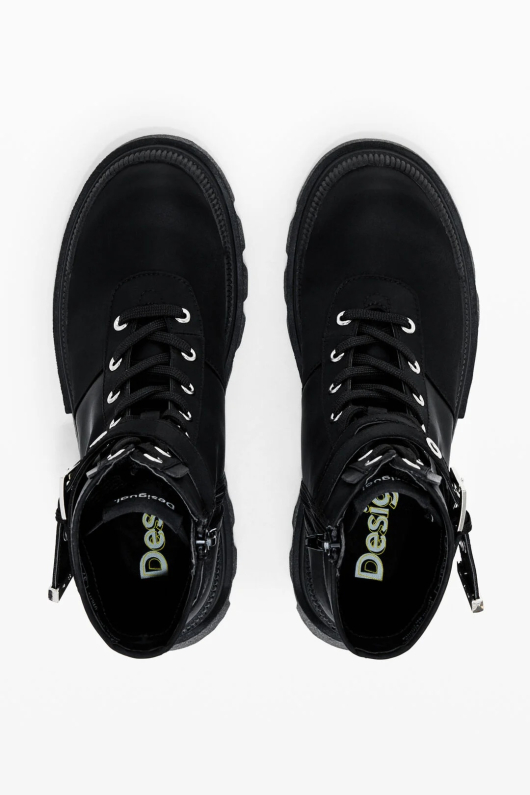 GHETE NEGRE DIN NYLON