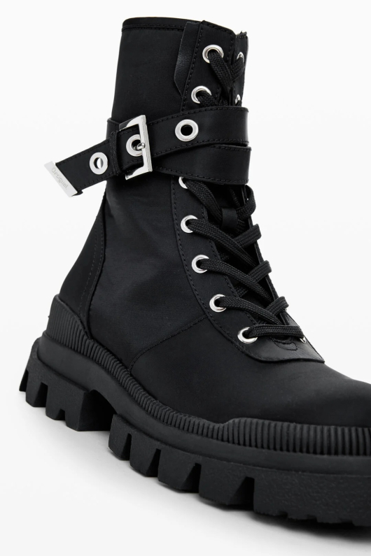 GHETE NEGRE DIN NYLON