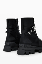 GHETE NEGRE DIN NYLON