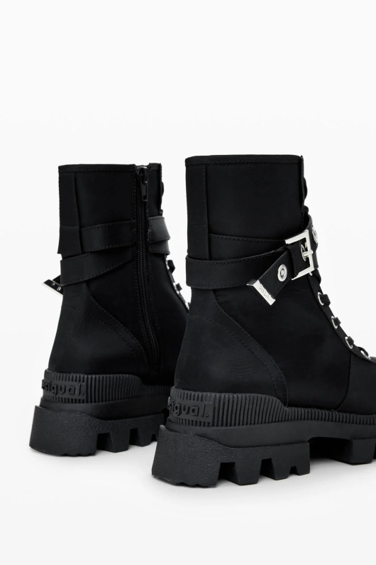 GHETE NEGRE DIN NYLON