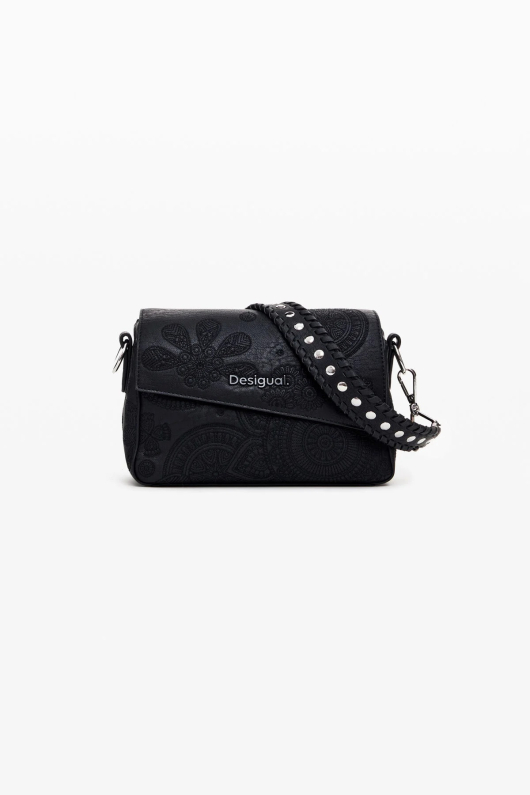 GEANTA NEAGRA CU BRODERIE