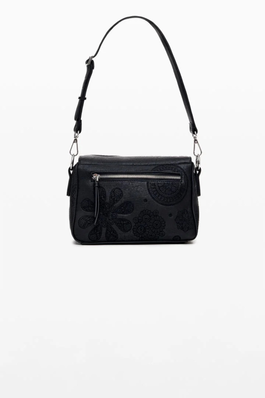 GEANTA NEAGRA CU BRODERIE