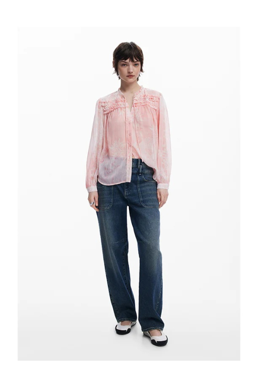 BLUZA DIN VOAL