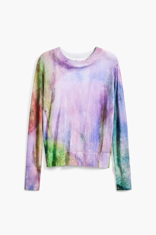 PULOVER SUBTIRE MULTICOLOR
