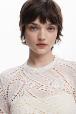 BLUZA CREM TRICOT