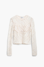 BLUZA CREM TRICOT