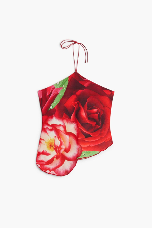 TOP CU PRINT FLORAL